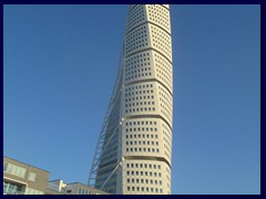 Västra Hamnen 2014 - Turning Torso, Scandinavia's tallest building (190m, 57 floors, built 2005).